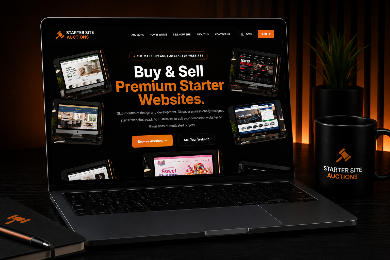 Starter Site Auctions